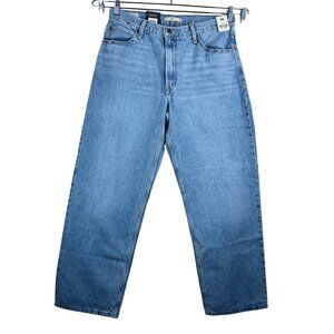 Levi's Dad Jeans P'Pa Women Blue Loose Fit low rise Straight‎ Leg sz 32x30